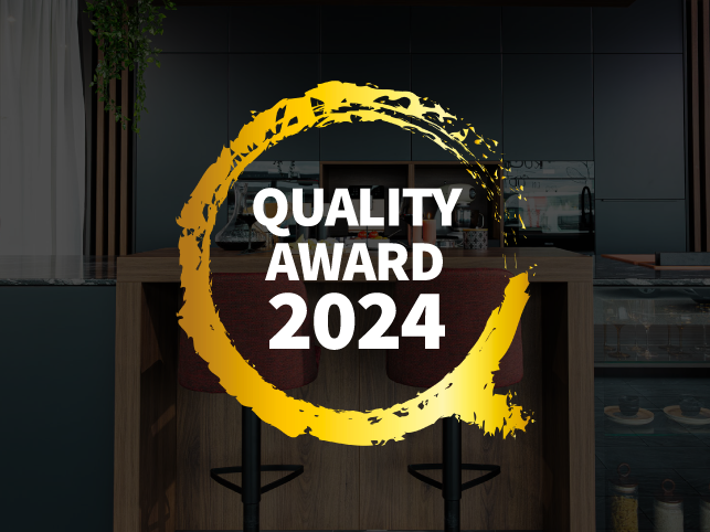Ponovno smo prejeli nagrado za kakovost Quality Award! Hvala vsem našim strankam in partnerjem za zaupanje!